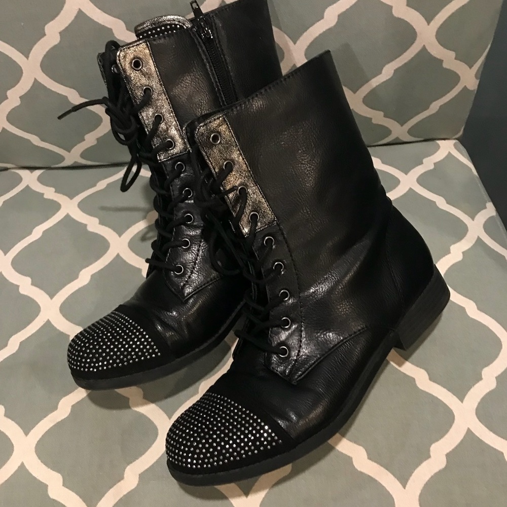🎉SALE🎉Justice rhinestone boots